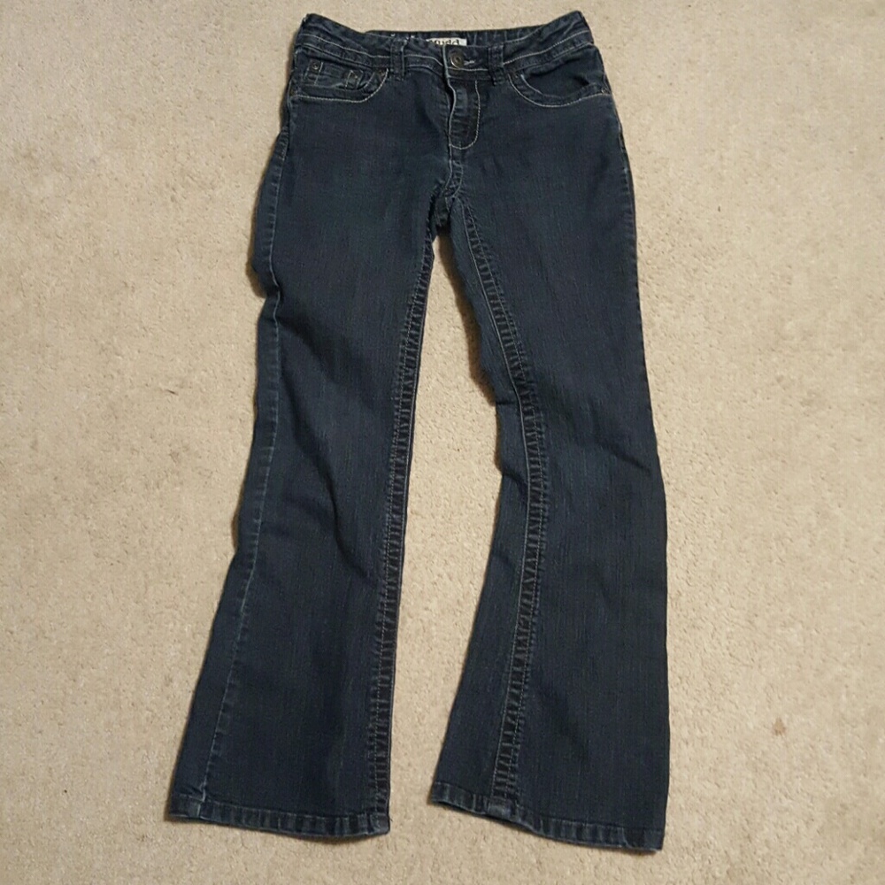 SOLD - Juniors - cute bootcut jeans