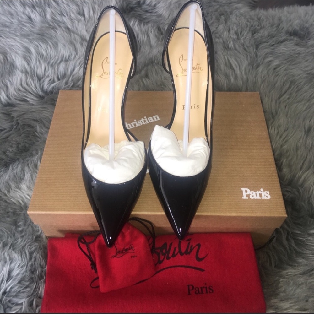 ❌SOLD•6.5 NWB CL HEELS W/EXTRA TAPS•BOX & DUSTBAGS - Picture 5 of 8