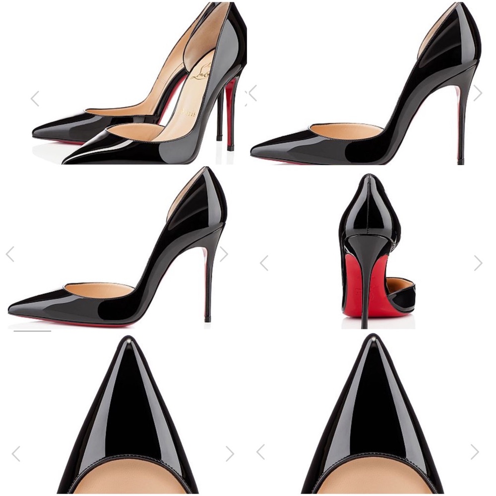 ❌SOLD•6.5 NWB CL HEELS W/EXTRA TAPS•BOX & DUSTBAGS - Picture 8 of 8