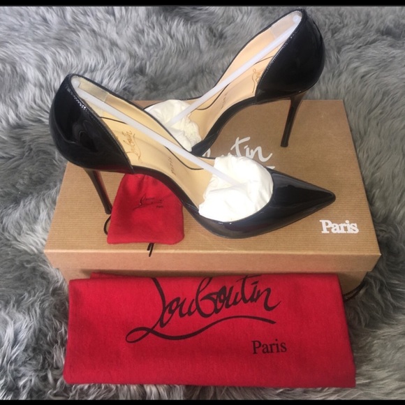 ❌SOLD•6.5 NWB CL HEELS W/EXTRA TAPS•BOX & DUSTBAGS - Picture 6 of 8