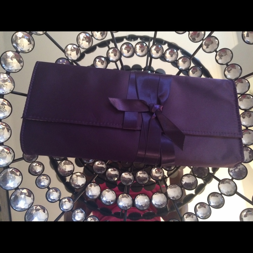 Deep purple pouch