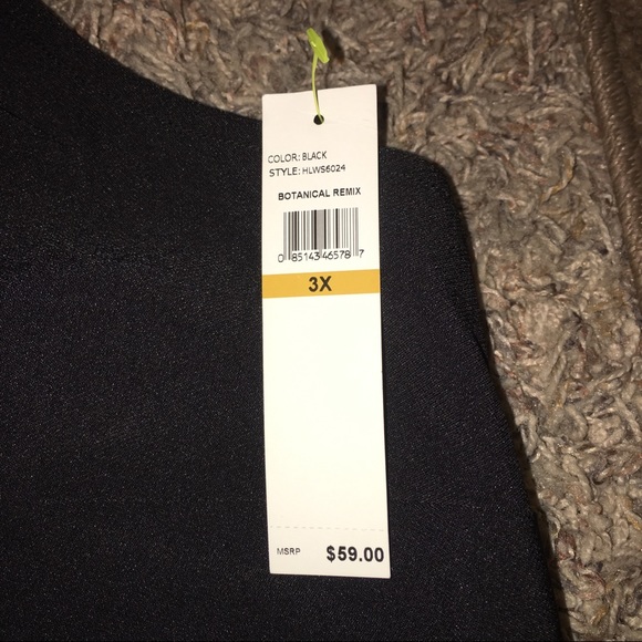 New Harper & Liv crop top blouse size 3X! - Picture 3 of 4