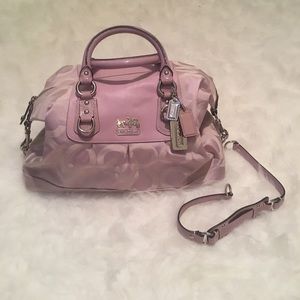 Purple Lavender Coach Purse