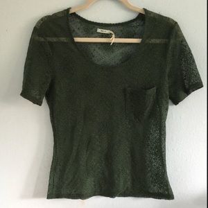 Kimchi Blue Urban Outfitters Lace Tee