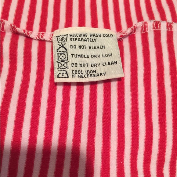 Red and White Stripes Tank Tee - Picture 5 of 7