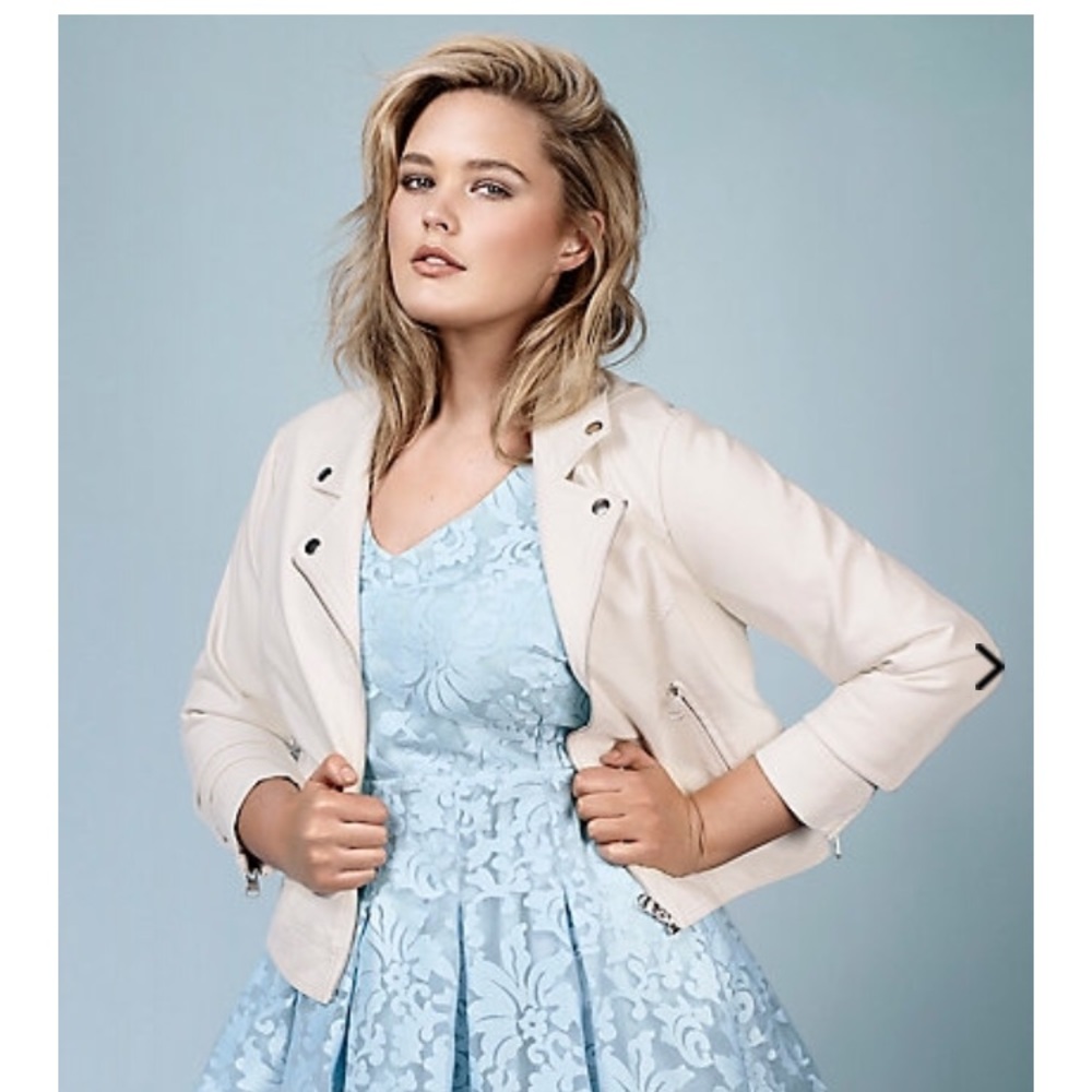Rebel Wilson For Torrid Faux Leather Moto Jacket - Picture 1 of 2