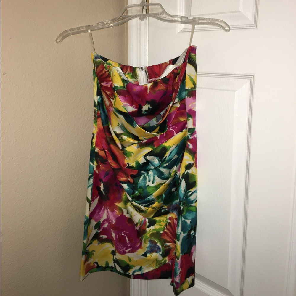 Strapless dress