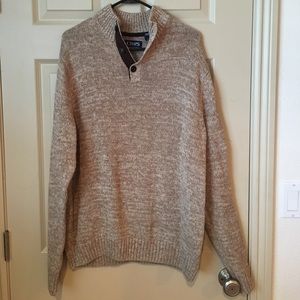 Men's sweater with elbow patches!