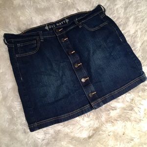 Old Navy jean skirt