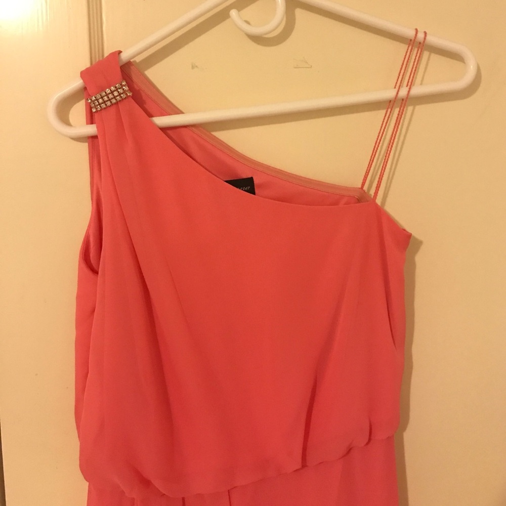 Adrianna Papell Hot Pink Dress