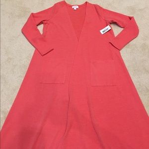 LulaRoe Small Sarah solid poppy color 🦄