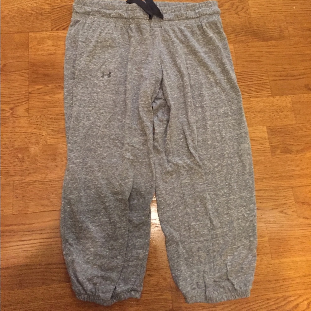 Under Armour gray Capri joggers