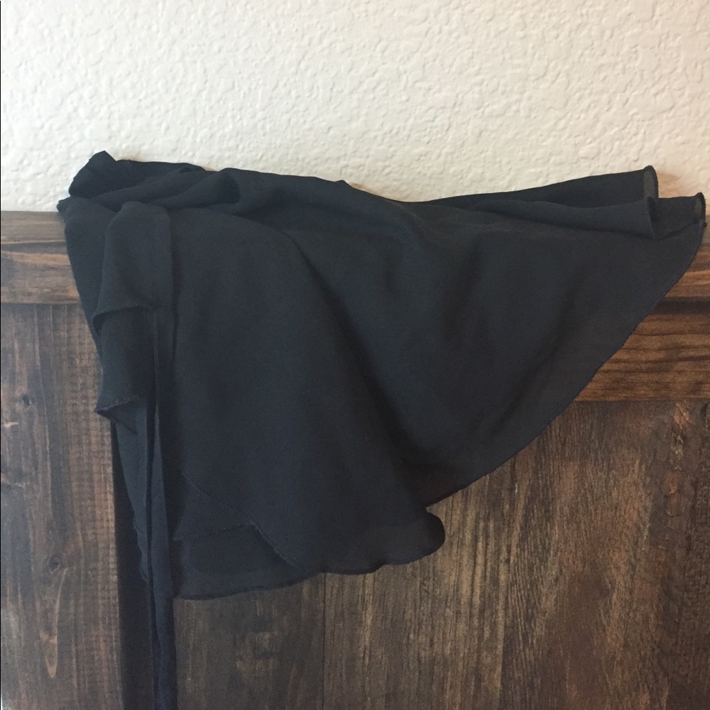 Mirella dance wear Black dance skirt.