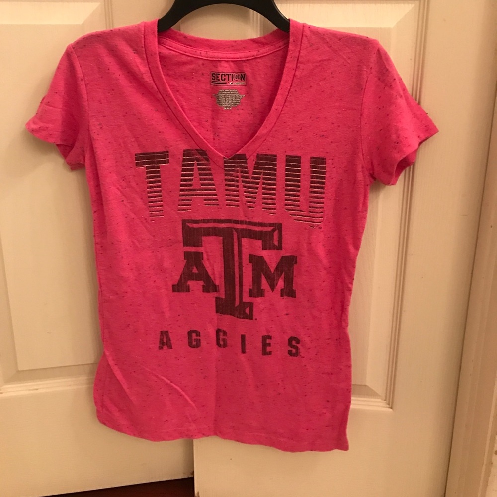 Texas A&M t-shirt short sleeve. Size medium