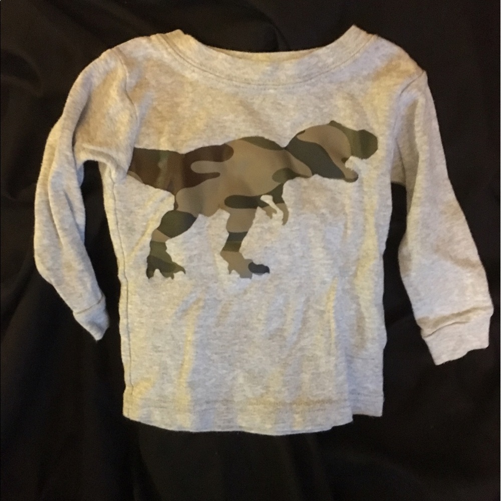 Long sleeve dinosaur shirt
