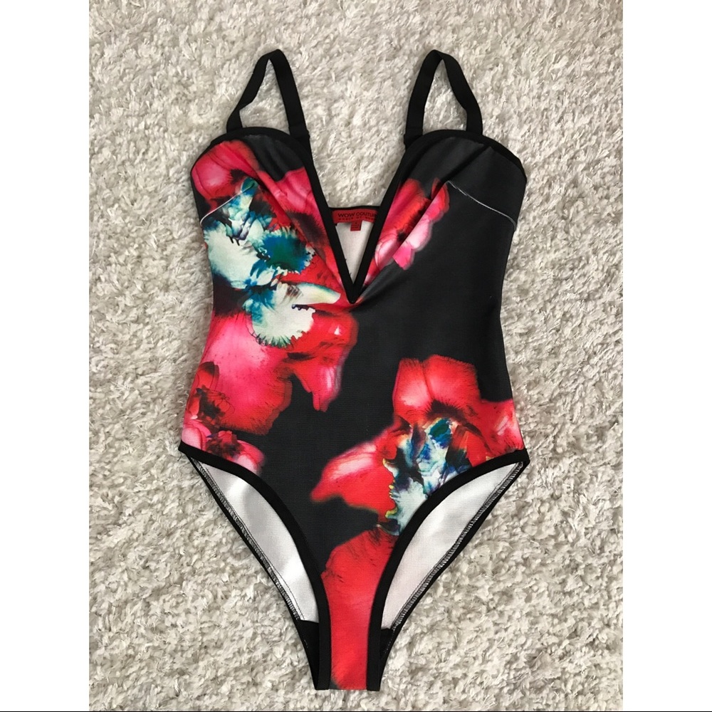 Wow couture bandage bodysuit bikini