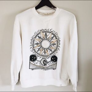Moonchild Graphic Printed Sweater