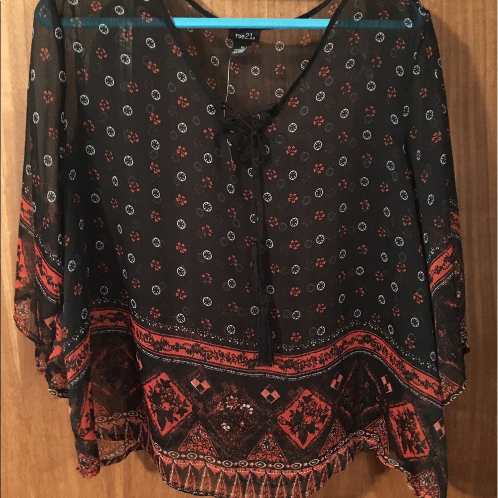 Sheer Rue 21 Top