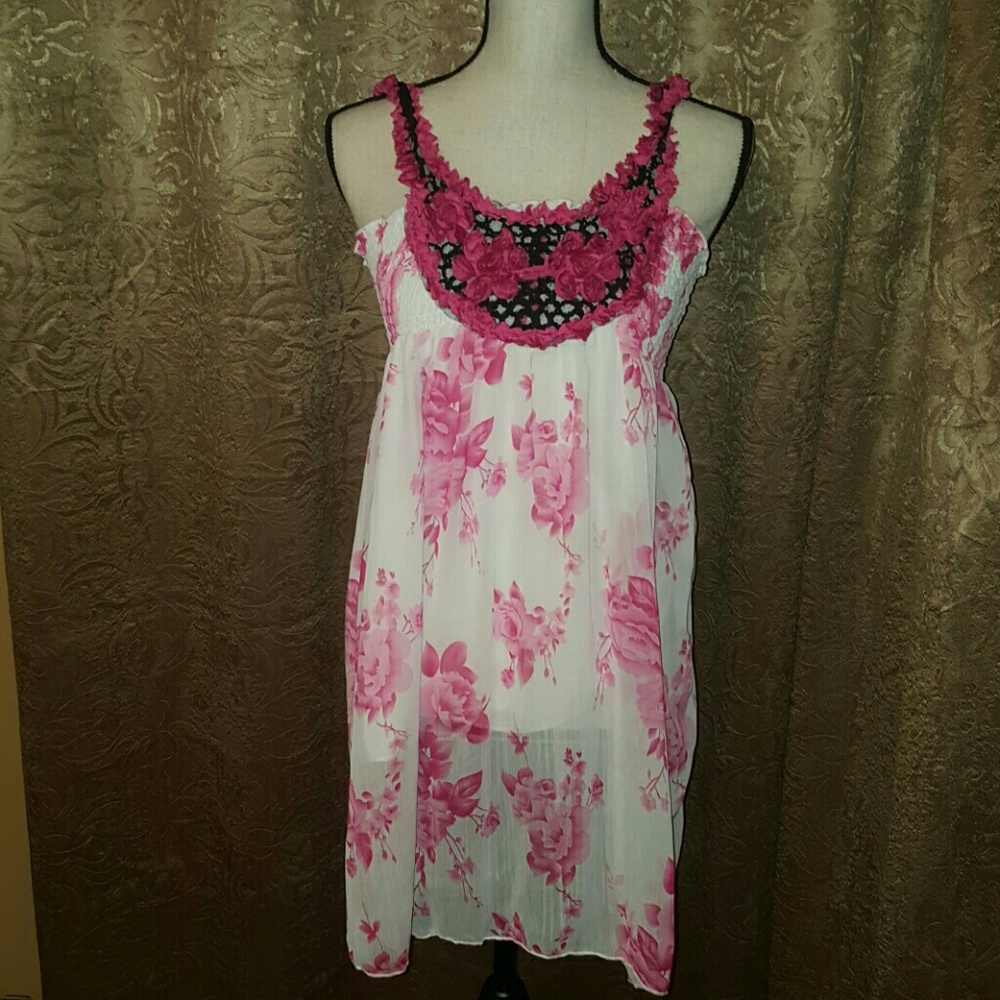 Summer floral dress