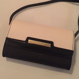 Anne Klein Crossbody - Black and White