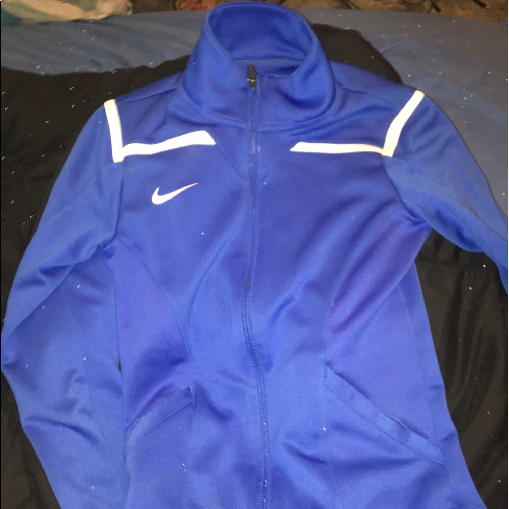 Blue Nike jacket