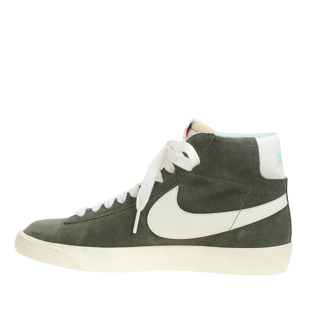 J. Crew Nike Suede Blazer Mid Vintage Sneakers