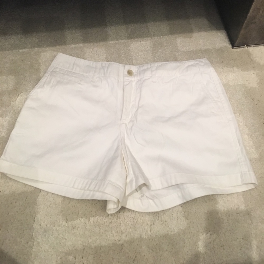 Banana Republic White Shorts
