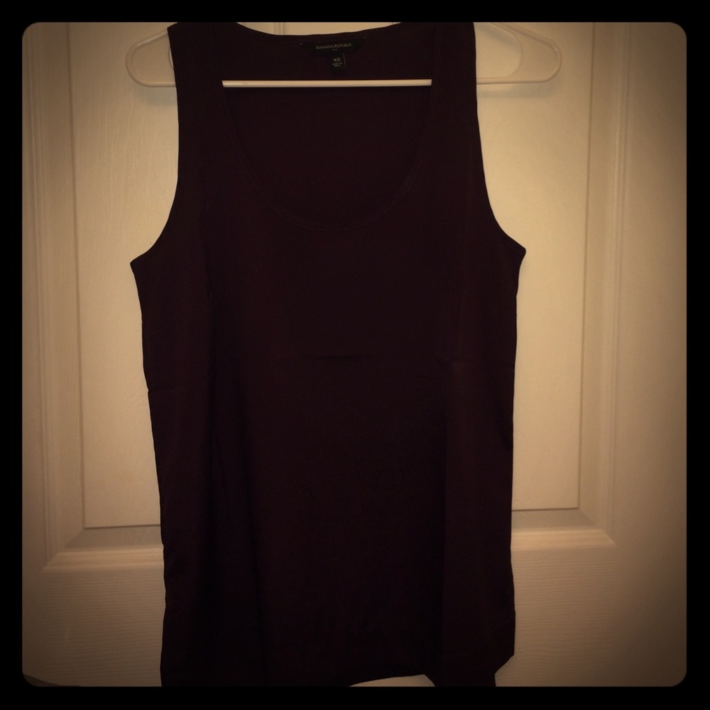 Wine colored tank.