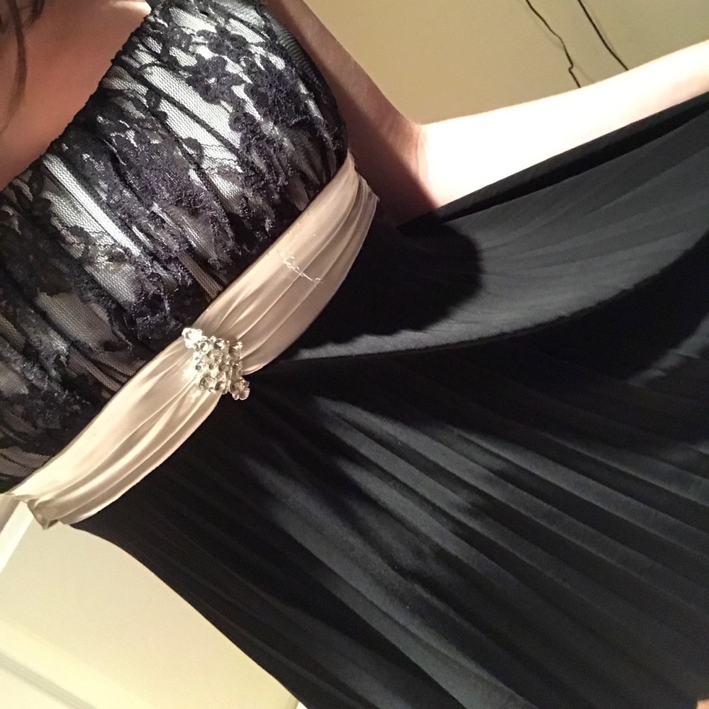 Formal black dress