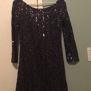 Purple dress