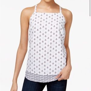 Maison Jules anchor print top ⚓️ ⚓️ ⚓️