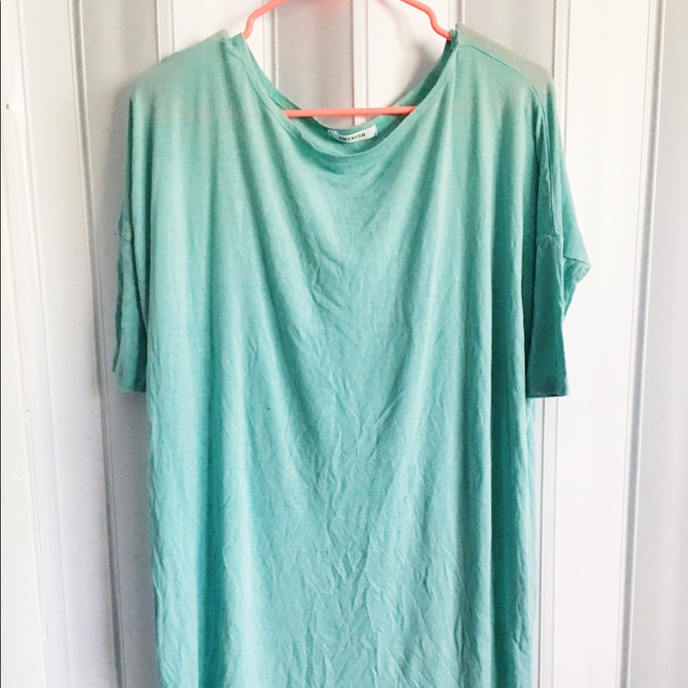 Mint Green Tshirt Dress