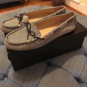 Easton Tie Moccasin indigo blue muti