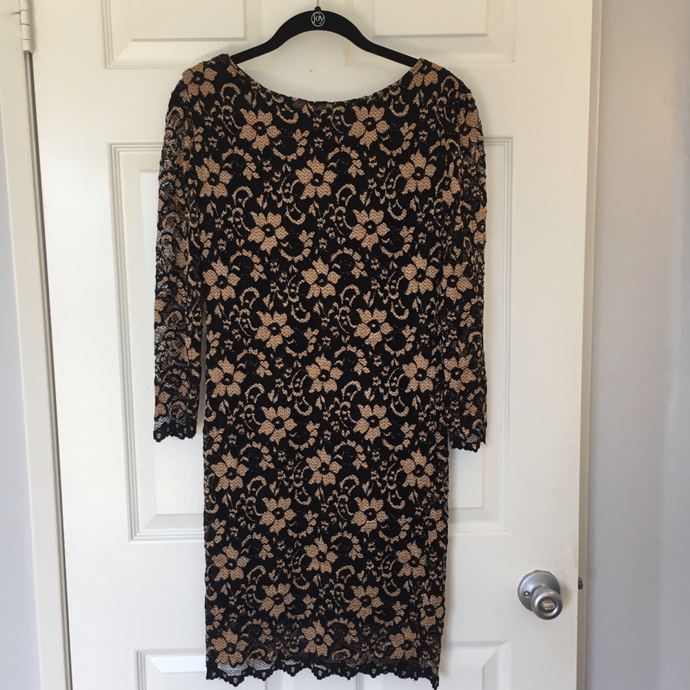 Floral lace dress