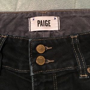 PAIGE size 26 wide leg jeans