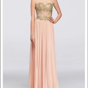 Champagne Prom Dress