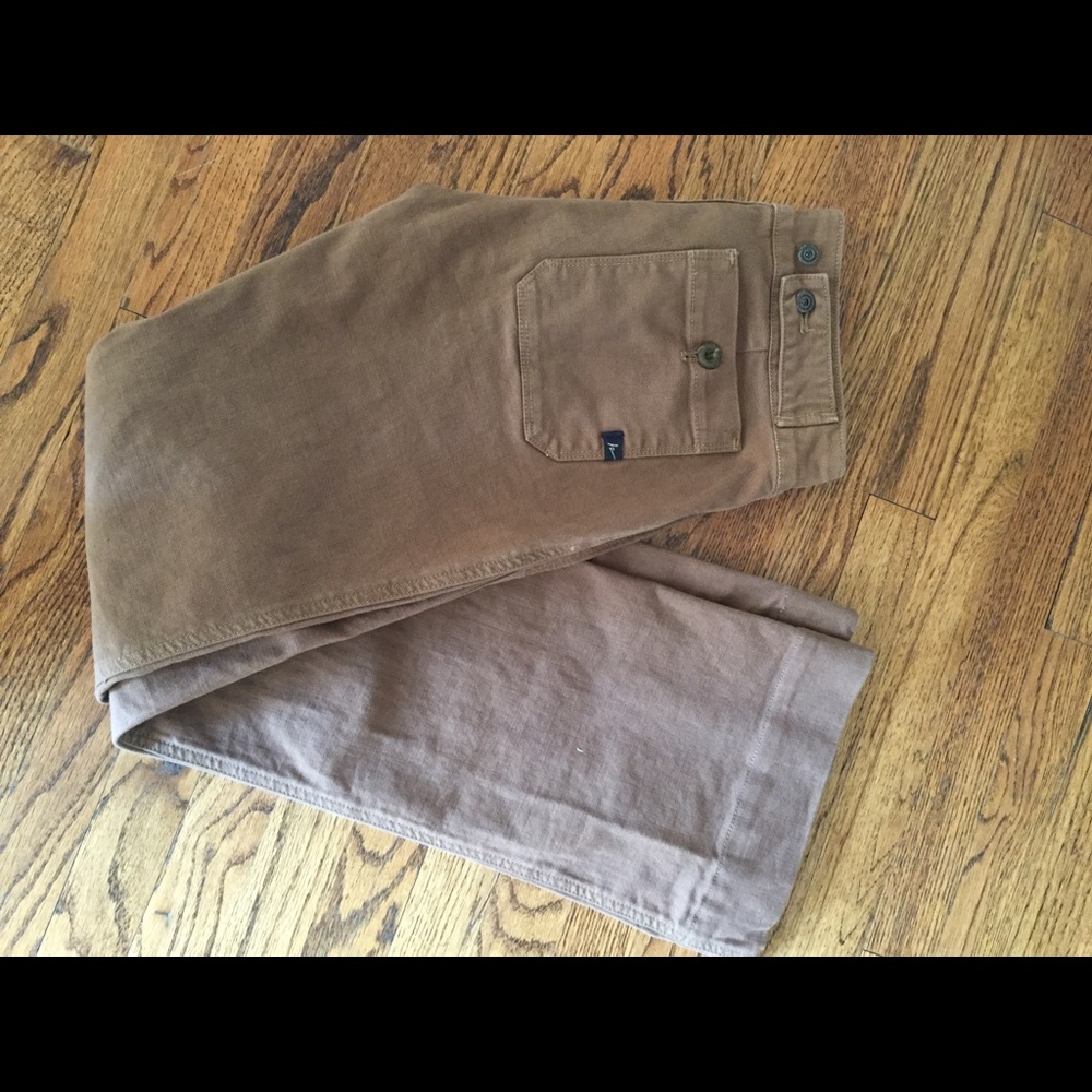 Brown COH flared pants