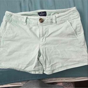 Sea Foam colored shorts