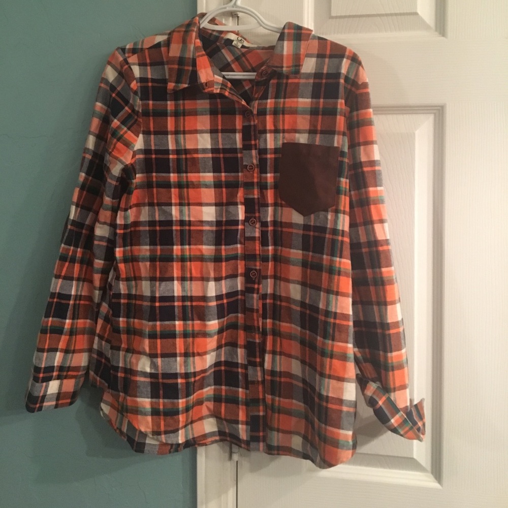Flannel button up