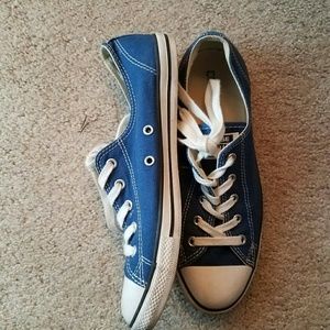 Blue converse