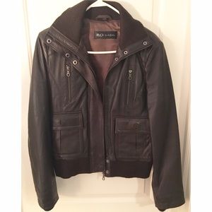 Women's Reilly Olmes genuine leather jacket