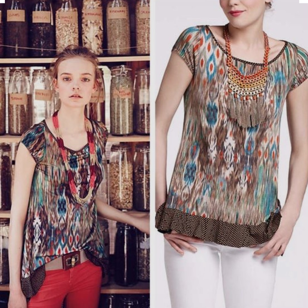 Anthro 'Hazed Landscape Tee' Weston Wear