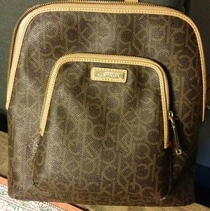 Calvin Klein backpack purse