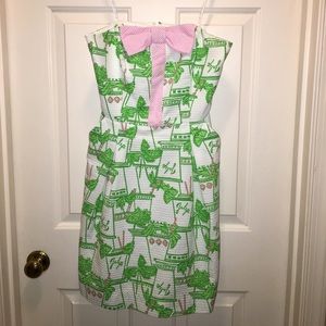 Lilly Pulitzer Mint Julep Strapless Dress