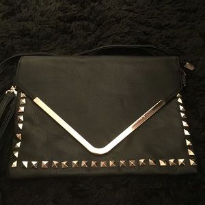 Black and gold wristlet/purse