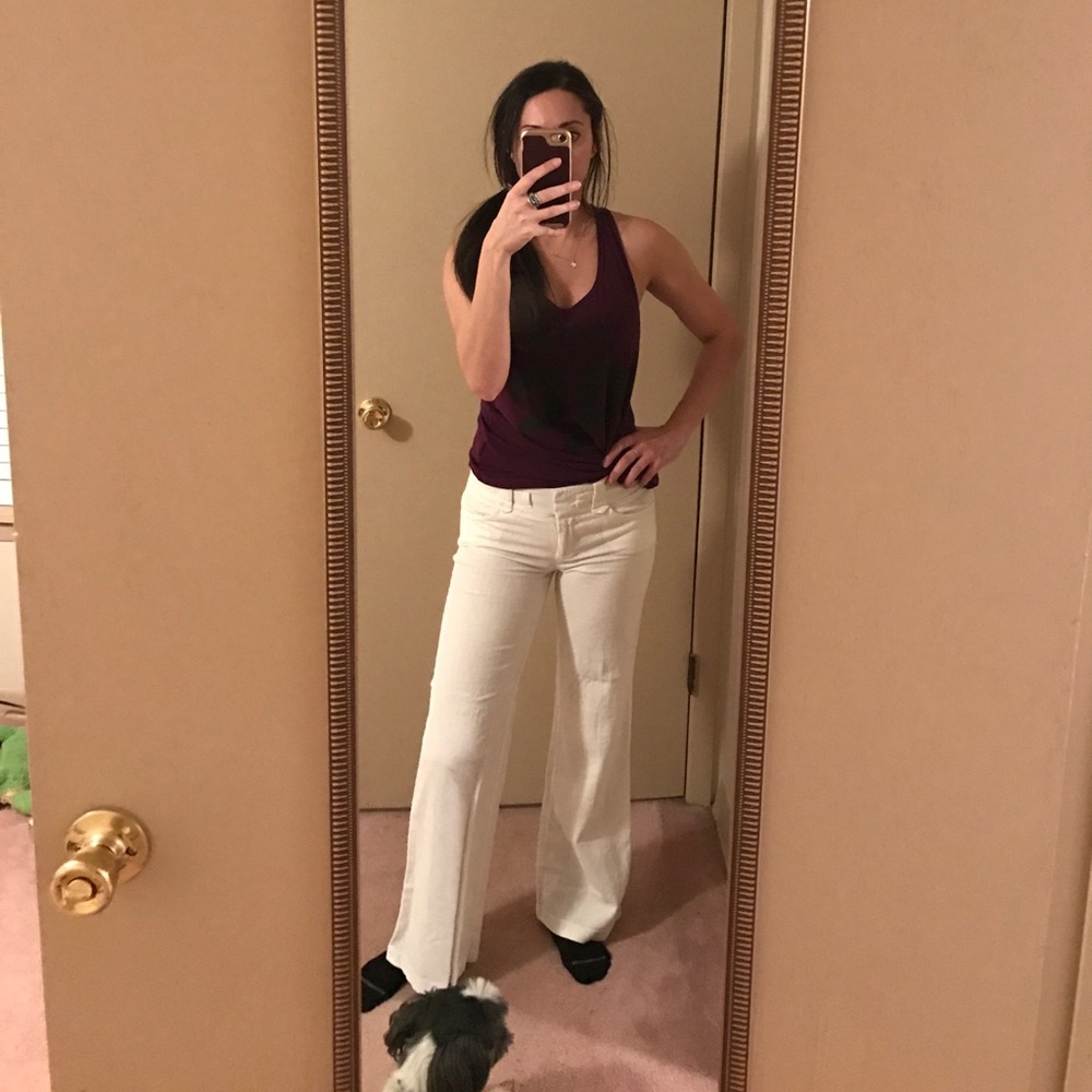 White pants
