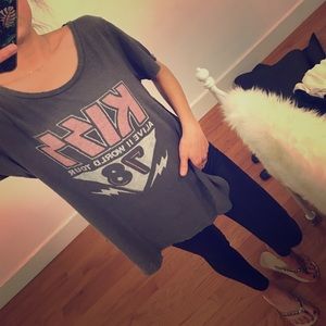 Old Rock Band Junk Food Tee