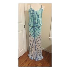 TIE DYE MAXI DRESS