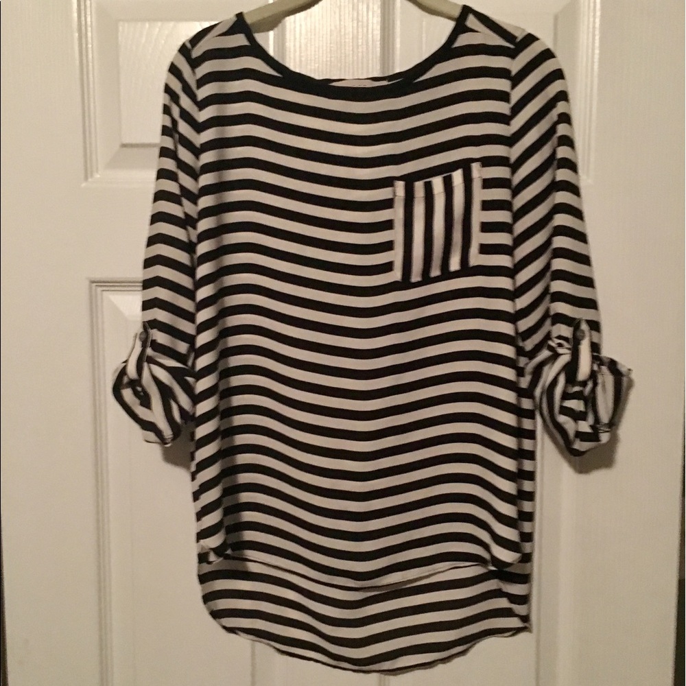 Striped Ann Taylor Loft shirt