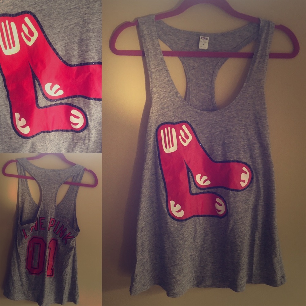 PINK Red Sox Tank